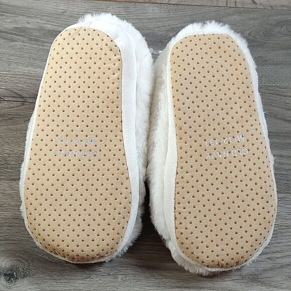 Brand New Old Navy Size Medium Faux Fur Critter Gender Neutral Slippers For Kids - Picture 4 of 5